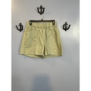 Signature by Levi Strauss High Waisted Shorts Green Size Medium